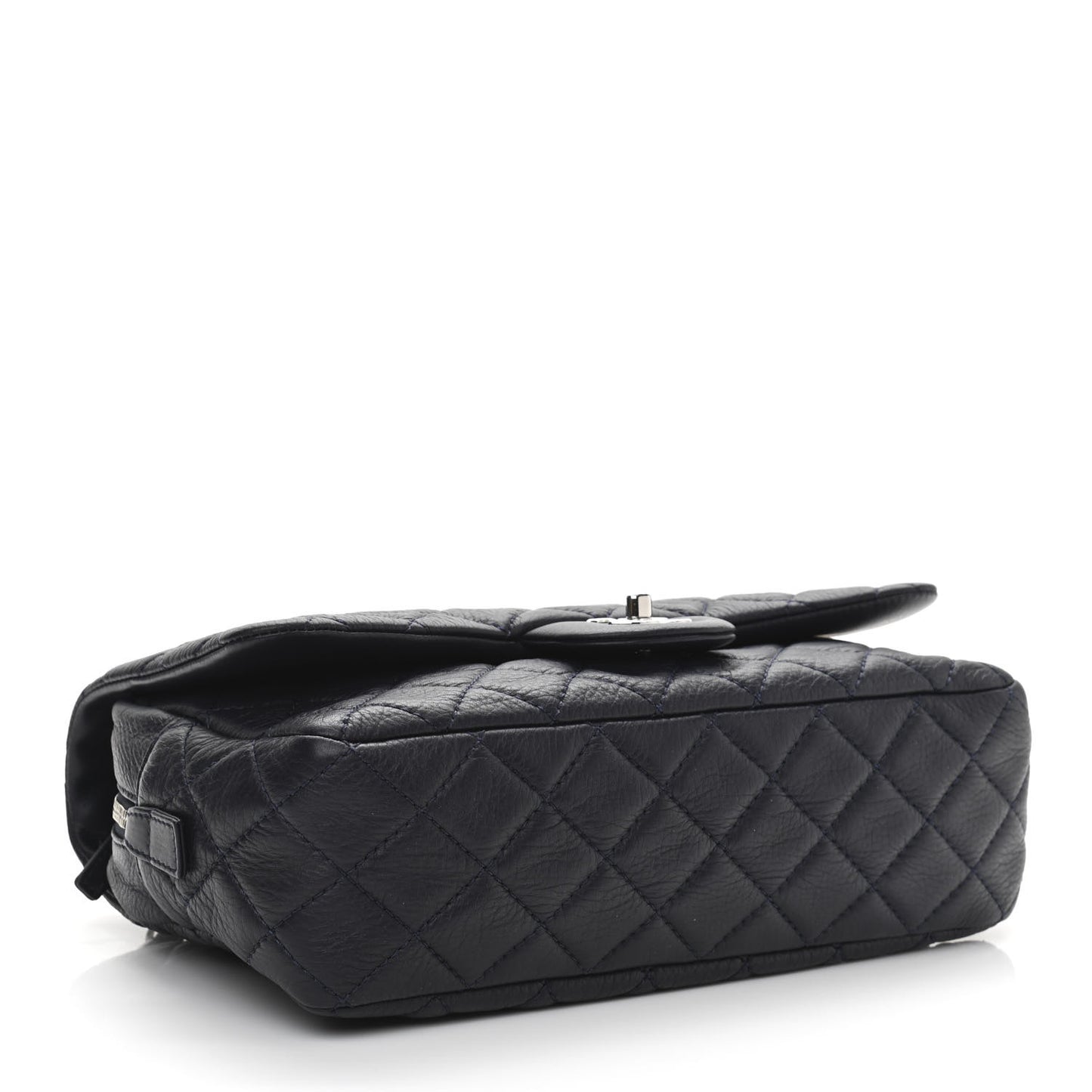 Deerskin Quilted Casual Journey Flap Dark Blue