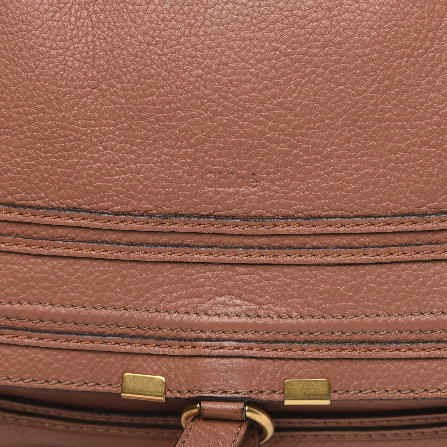 Calfskin Large Marcie Satchel Coral