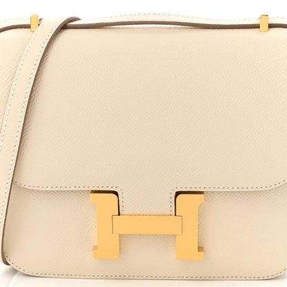 Hermes Epsom Constance 18 Craie 9 of 11