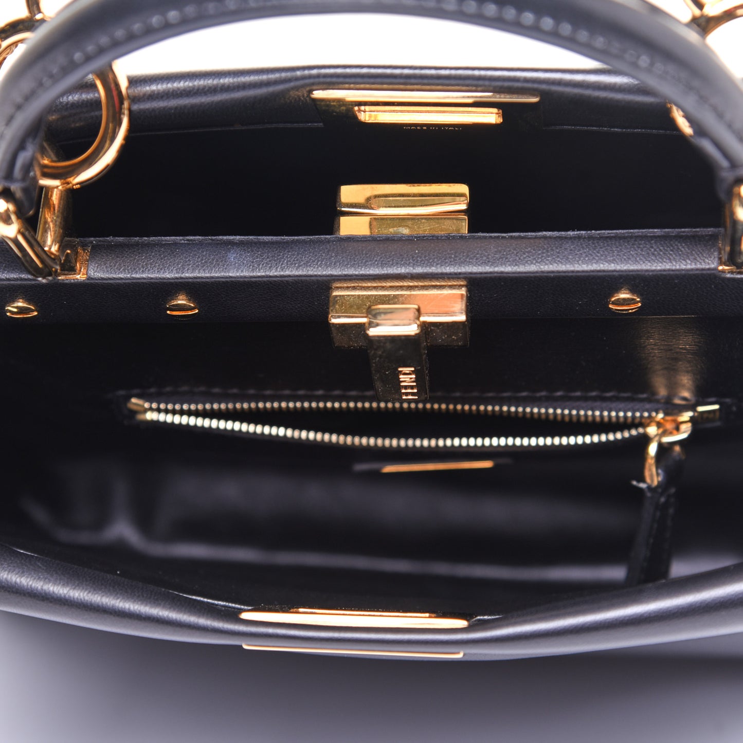 Nappa Mini Peekaboo Iconic Satchel