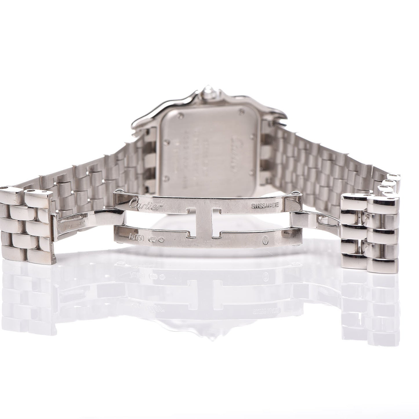 18K White Gold Diamond 27mm Panthere Quartz Watch