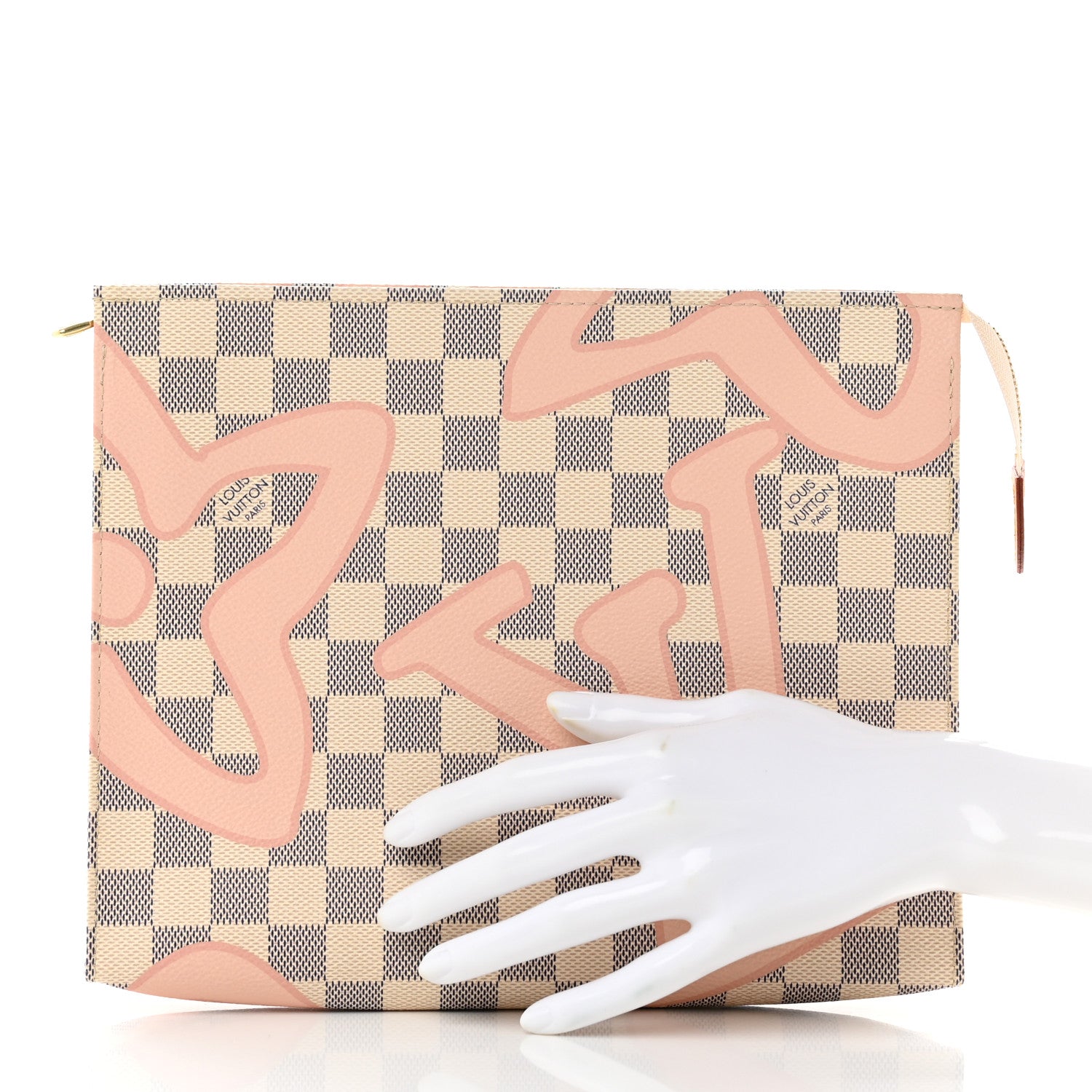 Louis Vuitton Damier Azur Tahitienne Toiletry Pouch 26 2 of 6