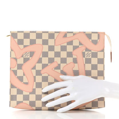 Louis Vuitton Damier Azur Tahitienne Toiletry Pouch 26 2 of 6