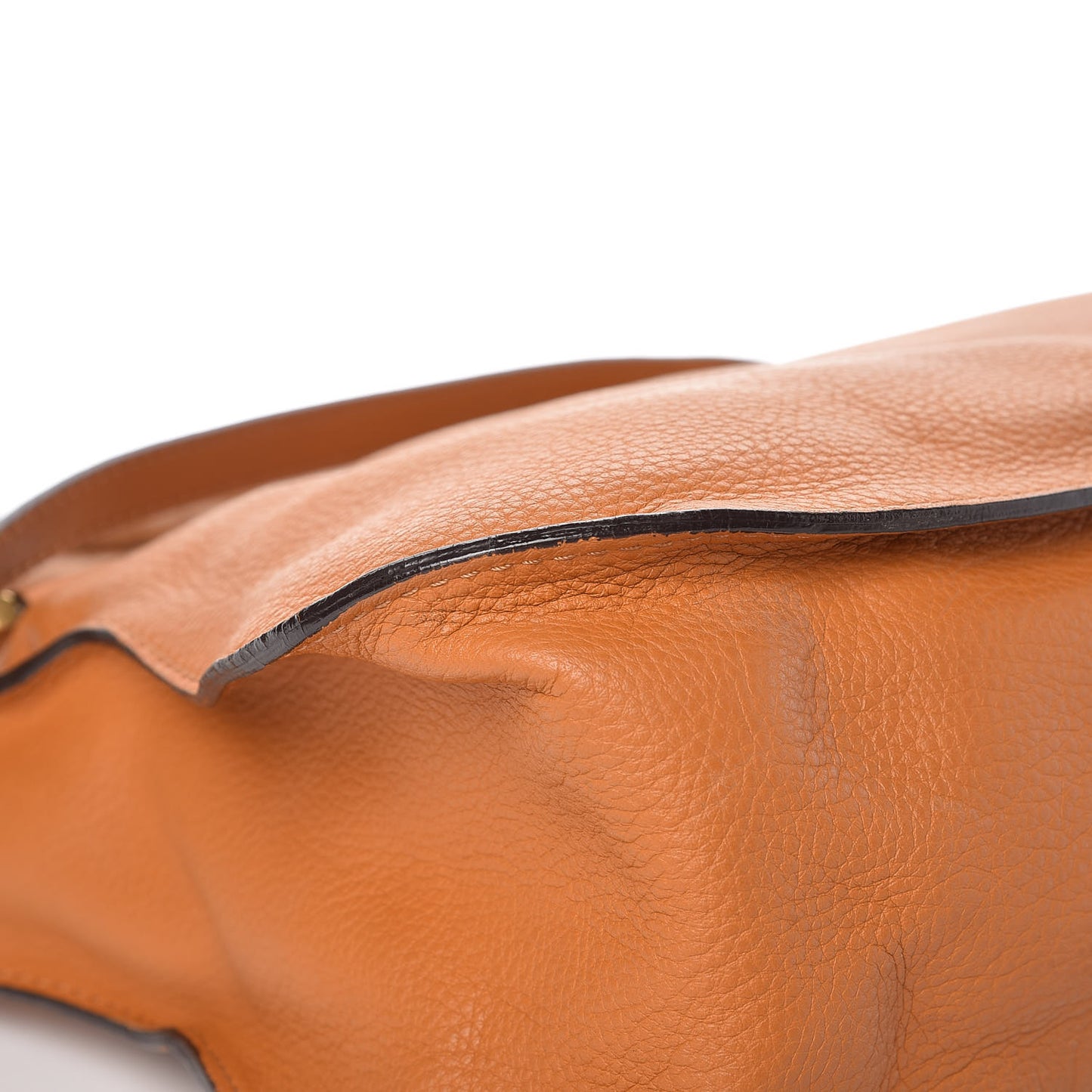 Calfskin Medium Marcie Satchel Brown Sugar