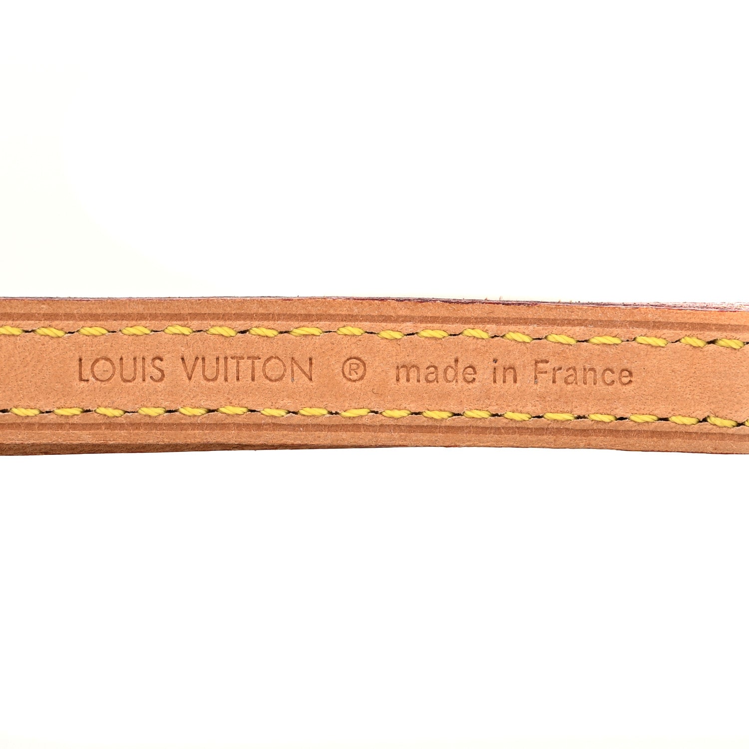 Louis Vuitton Vachetta 12mm Adjustable Shoulder Strap 4 of 5