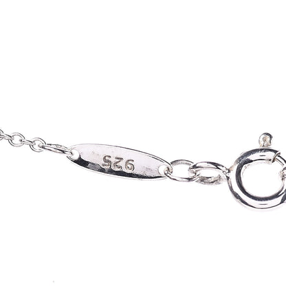 Tiffany Sterling Silver 16mm Elsa Peretti Open Heart Pendant Necklace 7 of 9