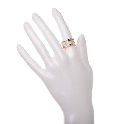 Hermes 18K Rose Gold Chaîne d'Ancre Passerelle Ring 52 6 2 of 6