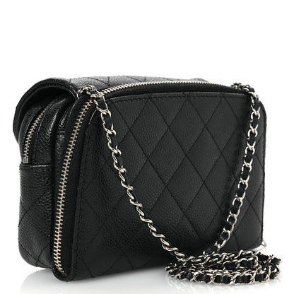 Chanel Caviar Quilted New Mini Flap Black 3 of 10
