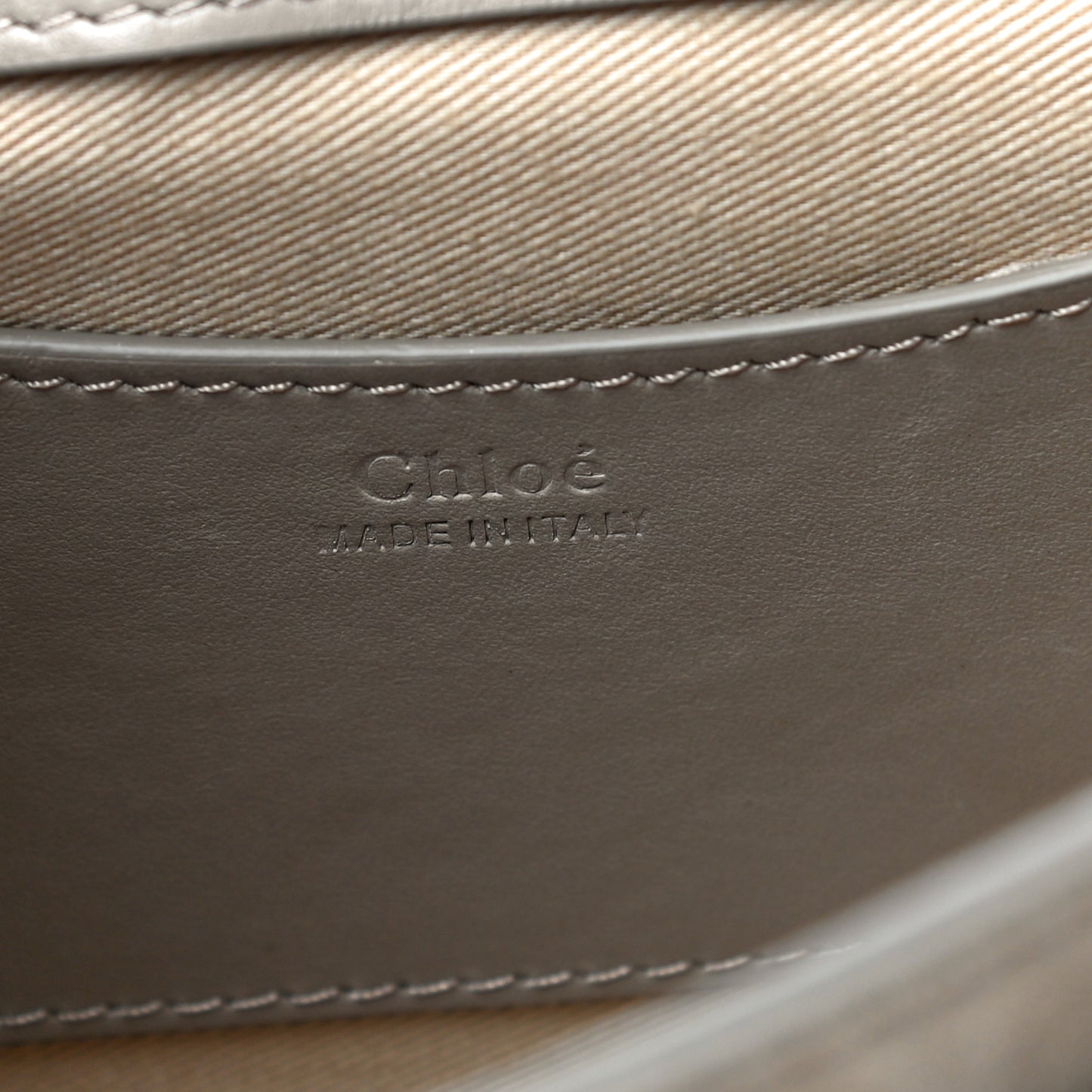 Calfskin Small Tess Bag Motty Grey
