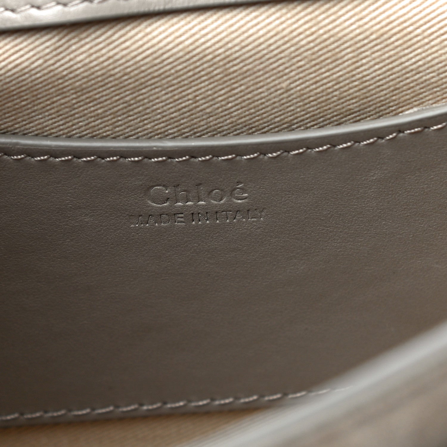Chloe Calfskin Small Tess Bag Motty Grey 6 of 22
