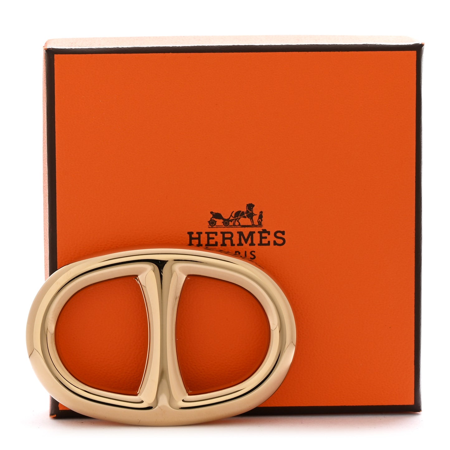 Permabrass Chaine D'ancre Scarf Ring