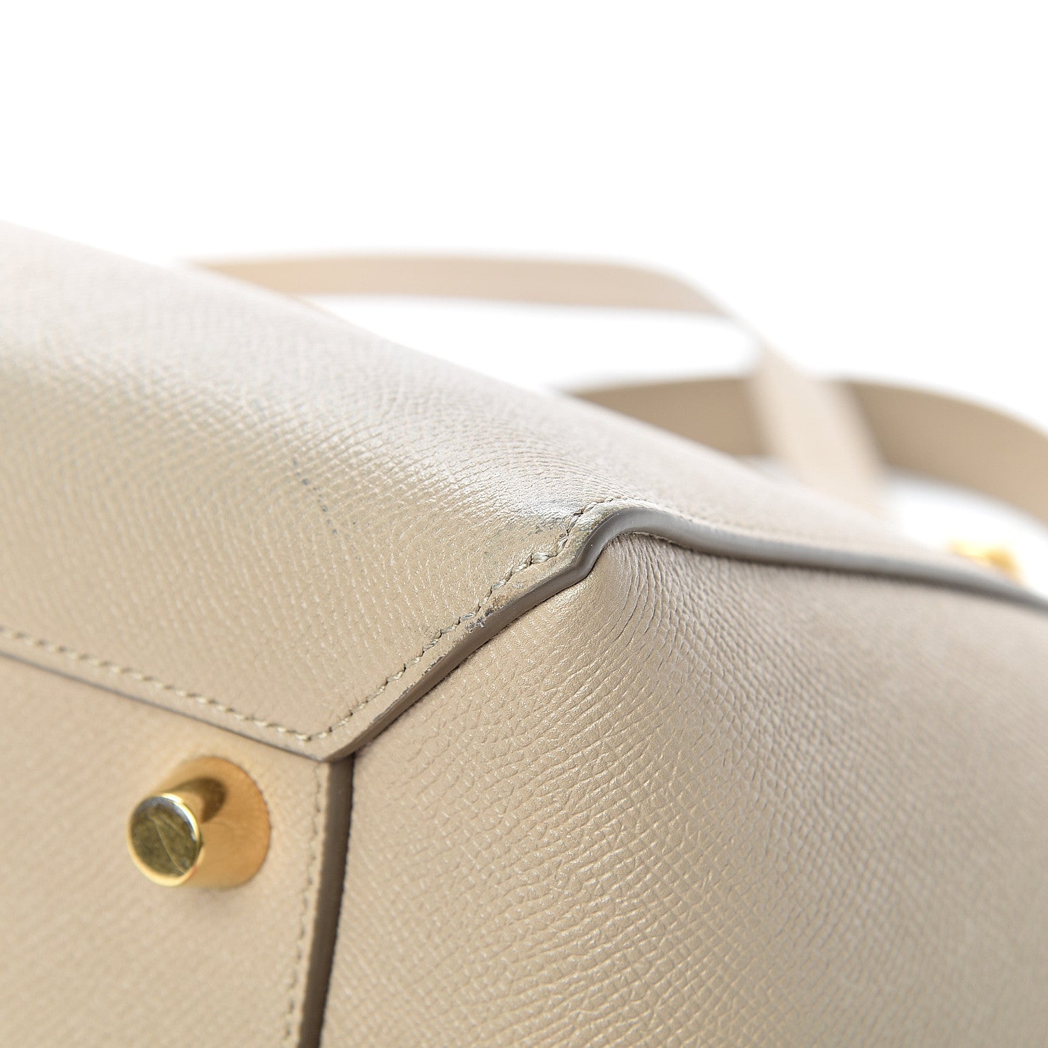 Celine Grained Calfskin Mini Belt Bag Light Taupe 11 of 16