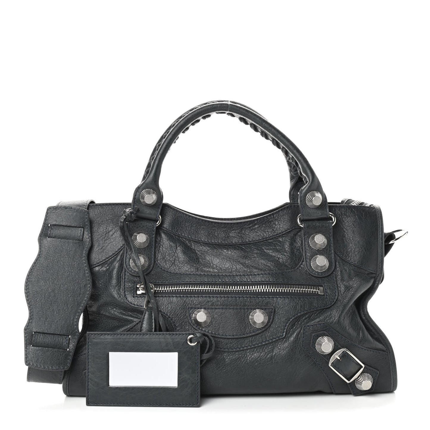 Agneau Giant 21 Silver Hardware City Anthracite