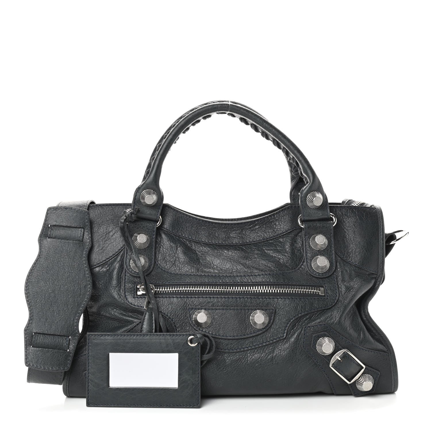 Balenciaga Agneau Giant 21 Silver Hardware City Anthracite 1 of 9