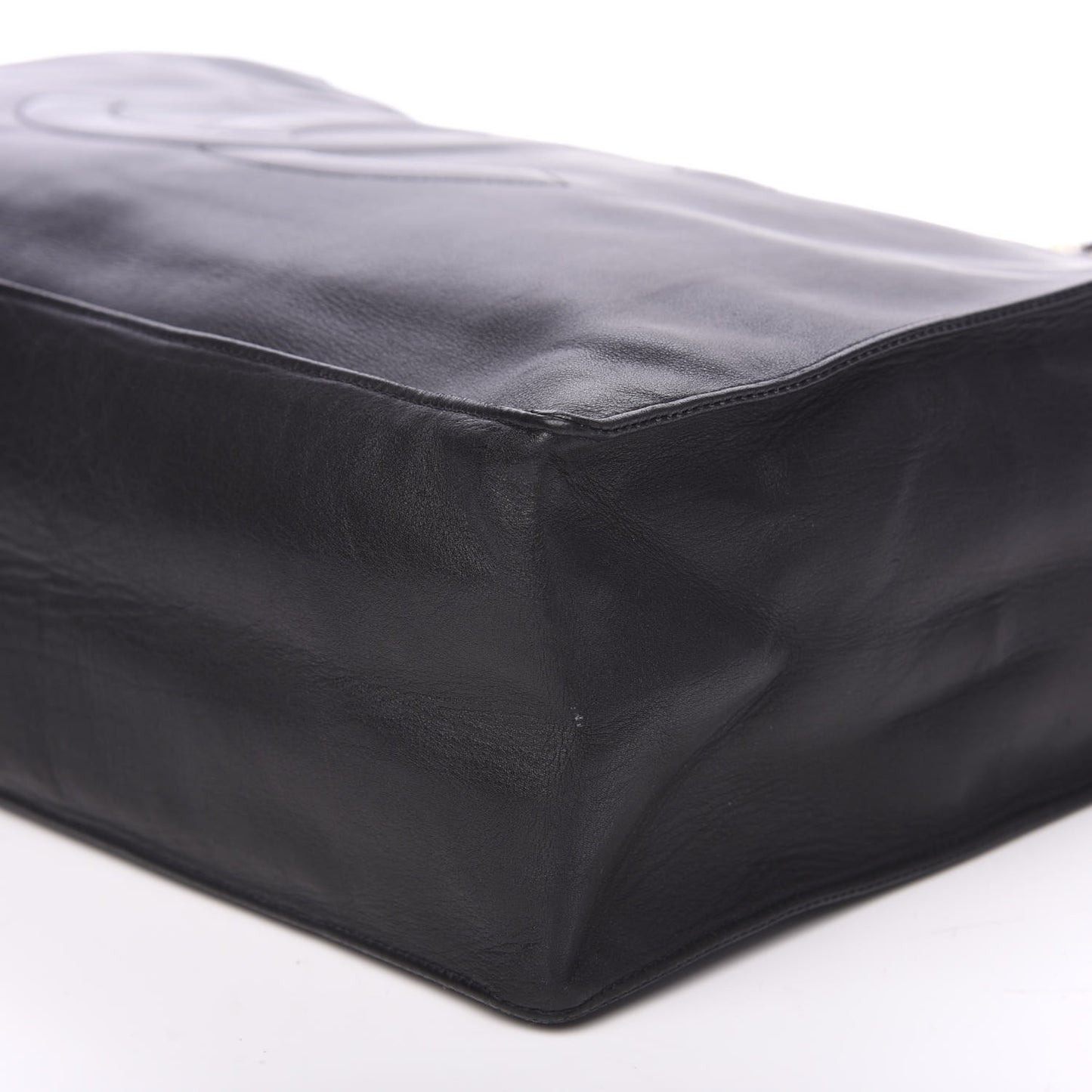 Lambskin CC Shoulder Bag Black