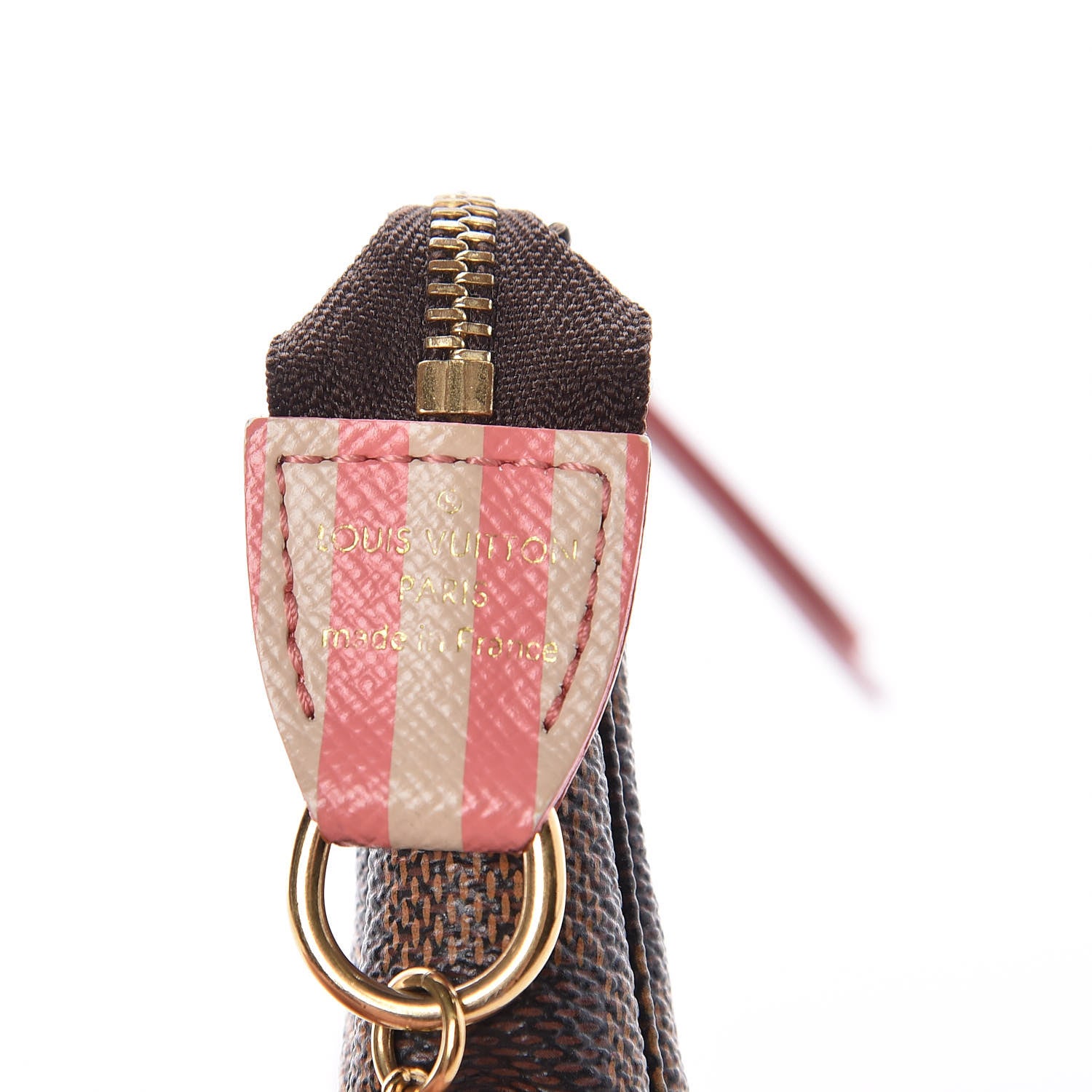 Louis Vuitton Damier Ebene 2014 Christmas Animation Mini Pochette Accessories 6 of 9