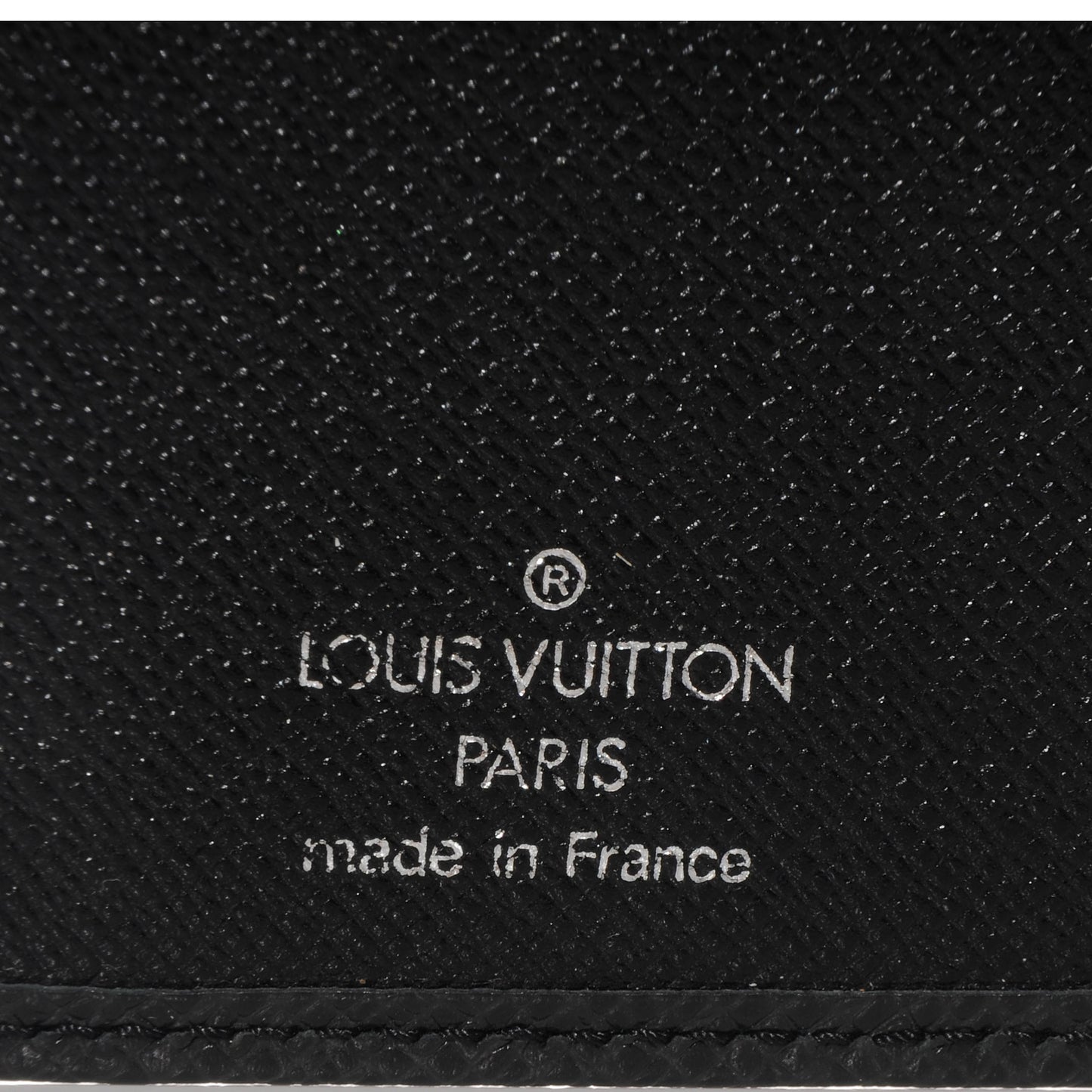 Porte-Chequier Cartes Credit European Checkbook Wallet Ardoise