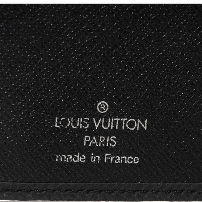 Louis Vuitton Porte-Chequier Cartes Credit European Checkbook Wallet Ardoise 6 of 7