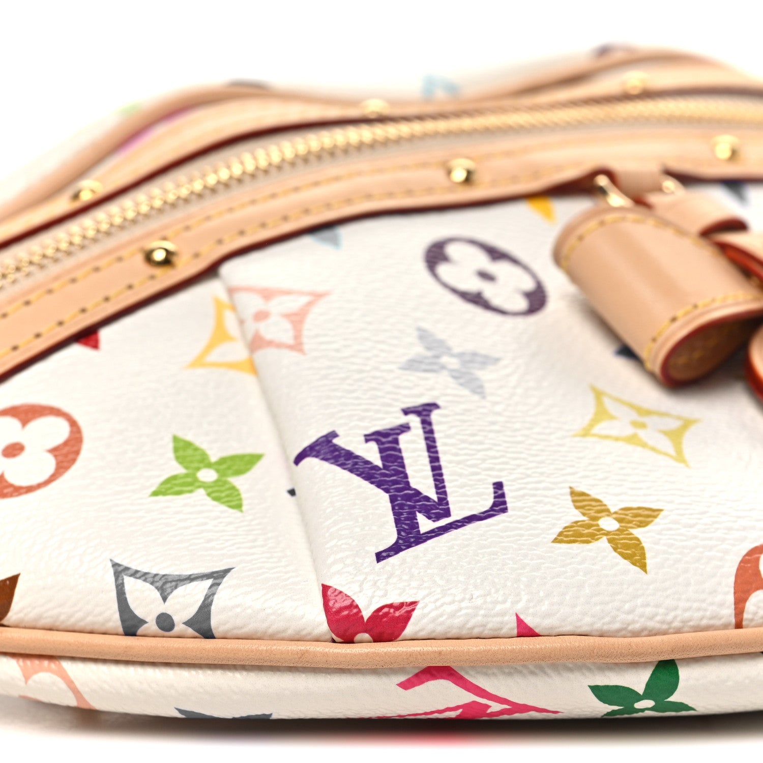 Louis Vuitton LV X TM Monogram Multicolor High Rise Bumbag White 8 of 10