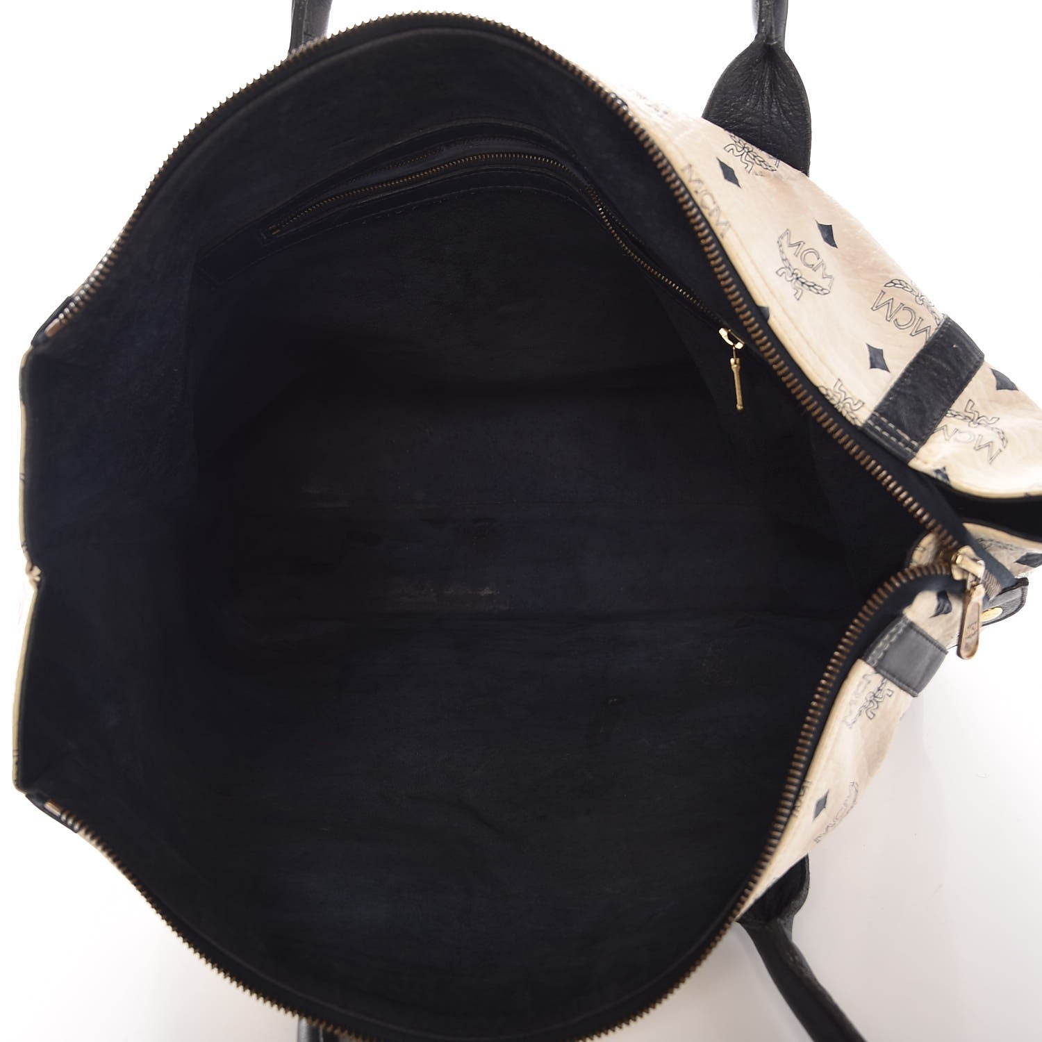 MCM Visetos Medium Tote White 5 of 23