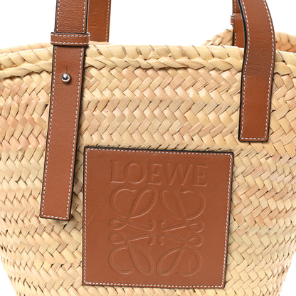 Loewe Raffia Large Basket Tote Bag Natural Tan 7 of 12