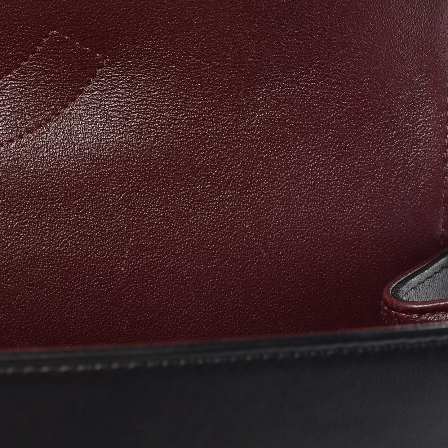 Lambskin Quilted Jumbo Double Flap Black