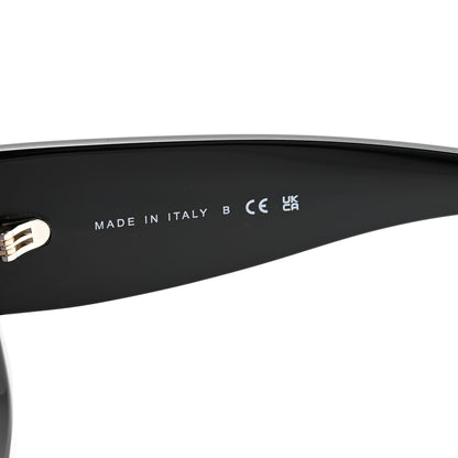 Chanel Acetate Pearl Rectangle Sunglasses 5480-H-A Black 6 of 9