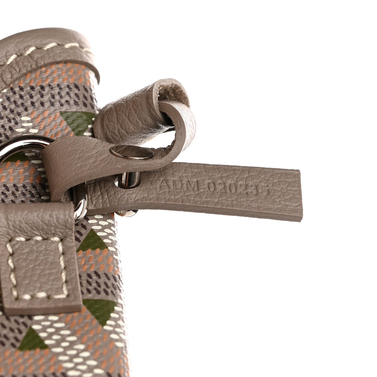 Goyardine Saint Louis Claire Voie PM Grege Khaki
