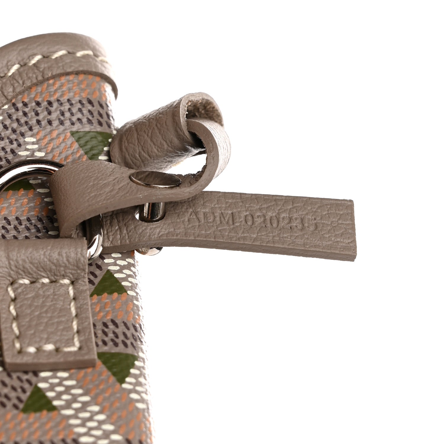 Goyard Goyardine Saint Louis Claire Voie PM Grege Khaki 8 of 11