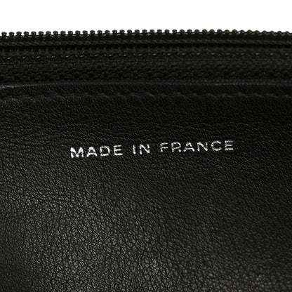 Chanel Patent Quilted Wallet On Chain WOC Black 7 of 13