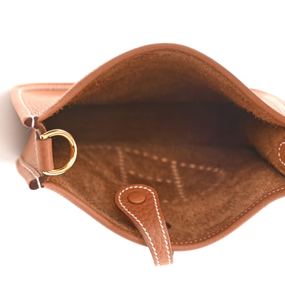 Hermes Taurillon Clemence Evelyne TPM Gold 5 of 11