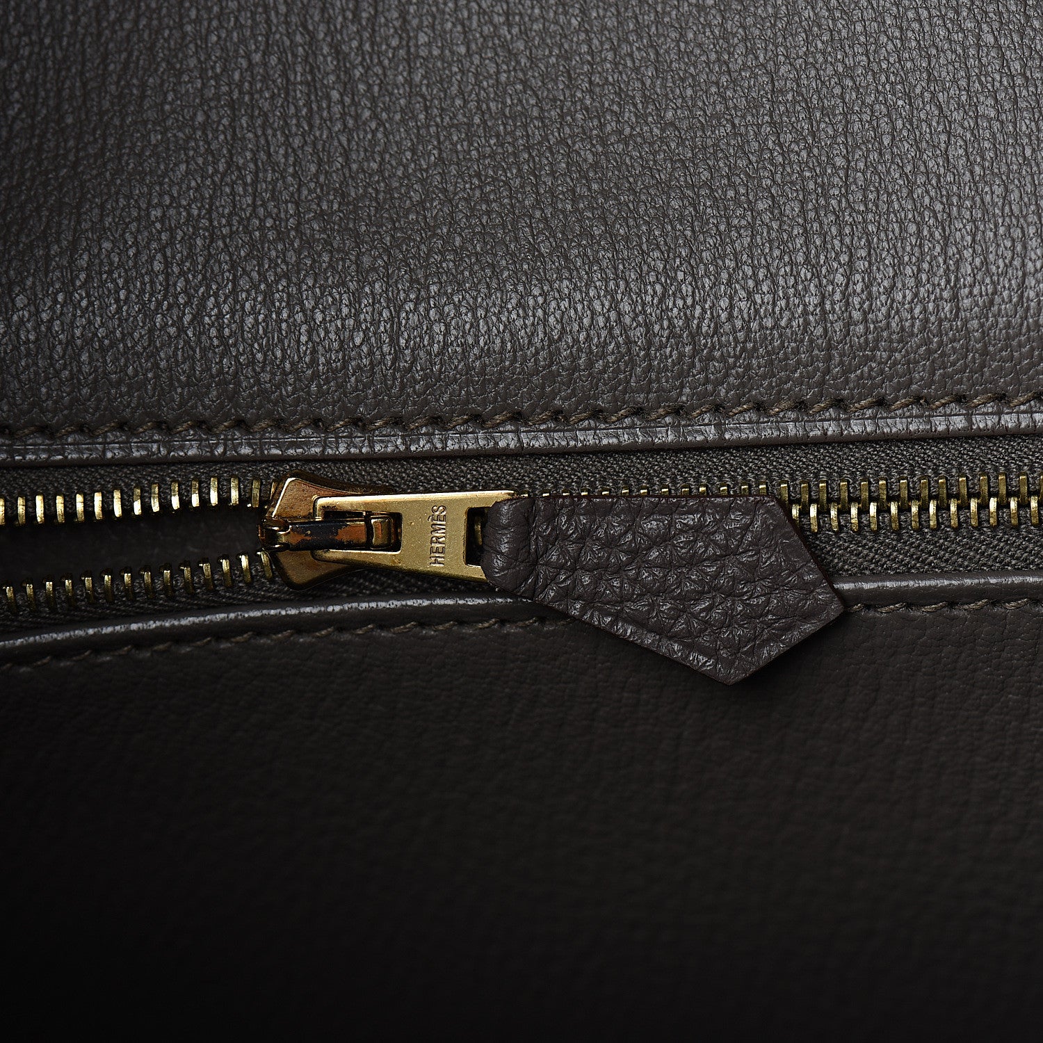 Hermes Togo Birkin 35 Etain 20 of 32