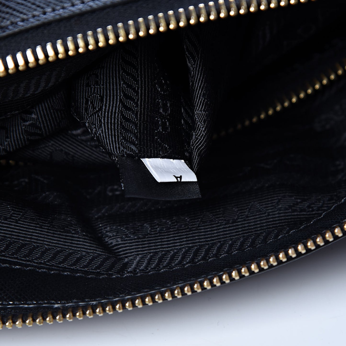 Tessuto Nylon Saffiano Tote Black