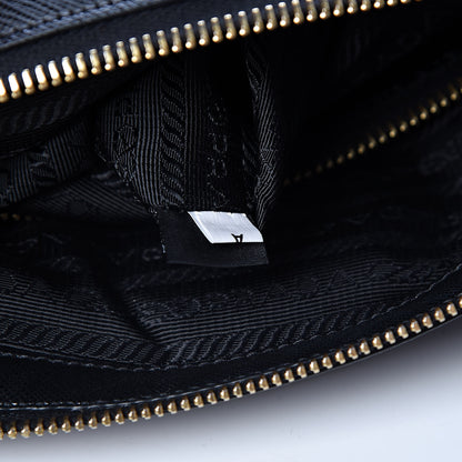 Prada Tessuto Nylon Saffiano Tote Black 8 of 11