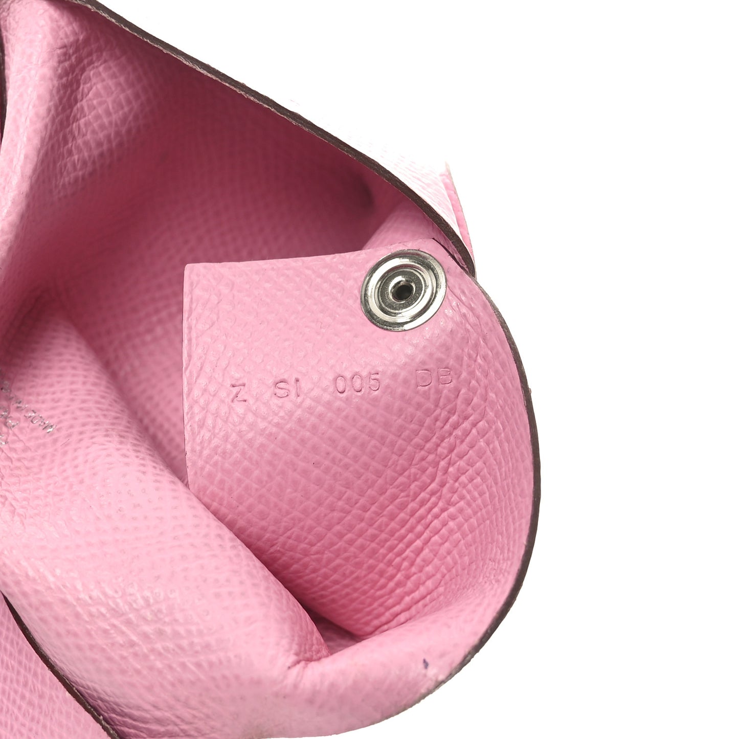Epsom Calvi Card Case 5P Pink