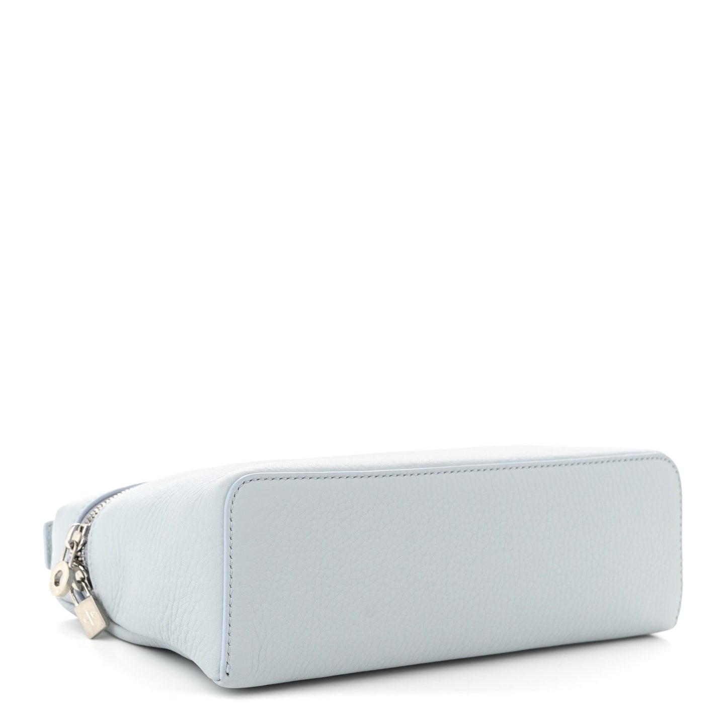 Grained Calfskin L19 Extra Pocket Pouch Minty Breeze