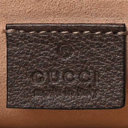 Gucci GG Supreme Monogram Large Ophidia Pouch Clutch Brown 6 of 11