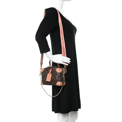 Louis Vuitton Monogram Petite Malle Souple Peach 2 of 10