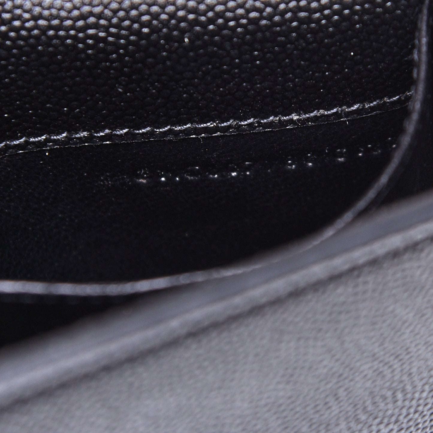 Grain De Poudre Uptown Chain Wallet Black