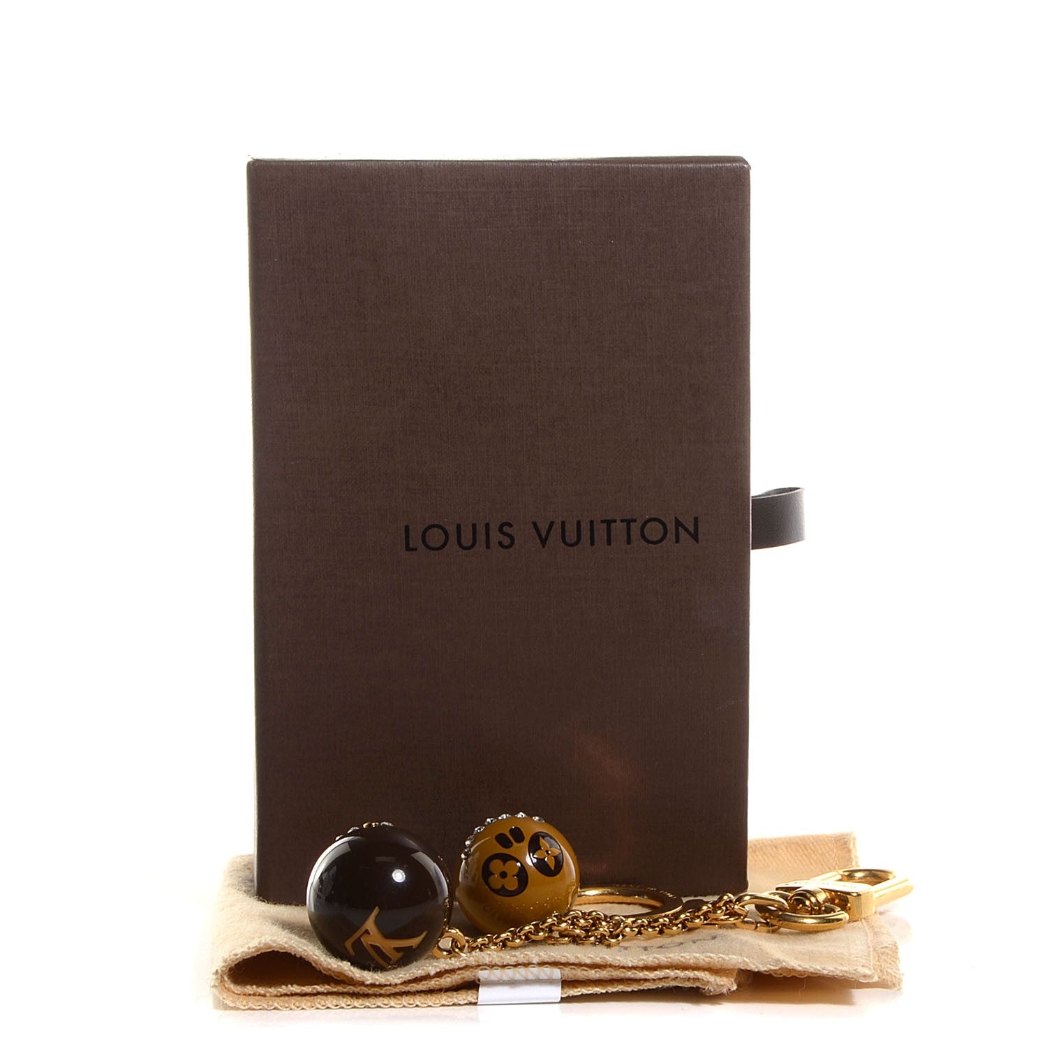Louis Vuitton Halloween Jack and Lucie Key Holder Brown 5 of 5