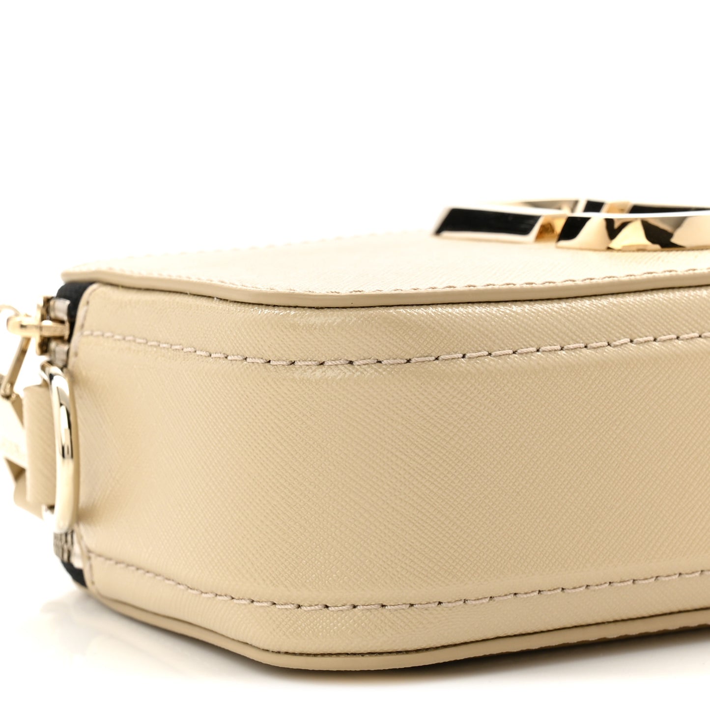 Saffiano Small Snapshot Camera Bag Khaki