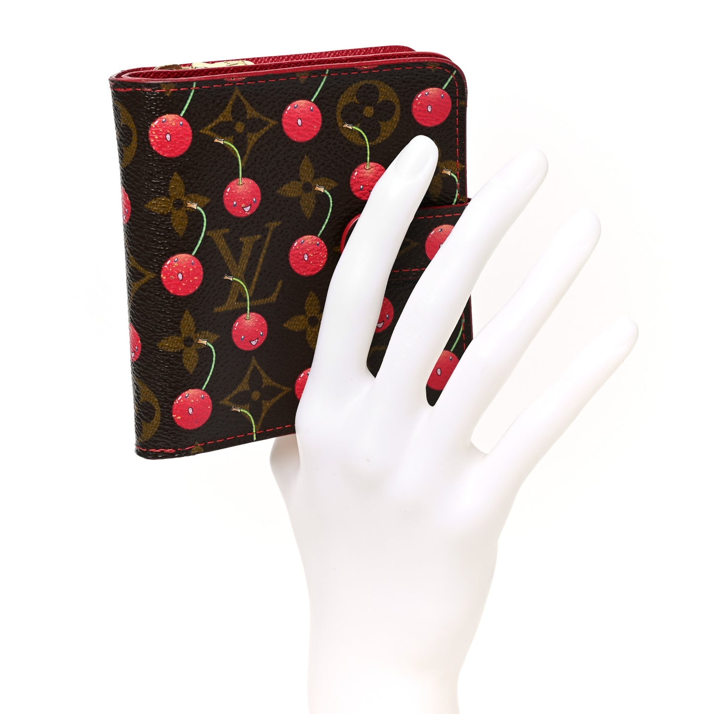 Monogram Cerises Compact Zippe Wallet