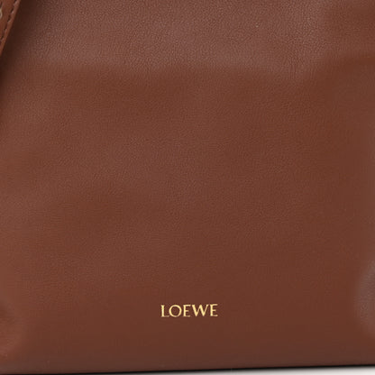 Loewe X SUNA FUJITA Nappa Flamenco Knot Clutch Havana 8 of 10