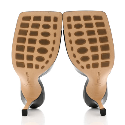 Bottega Veneta Lambskin Stretch Mule Sandals 39.5 Black 5 of 10