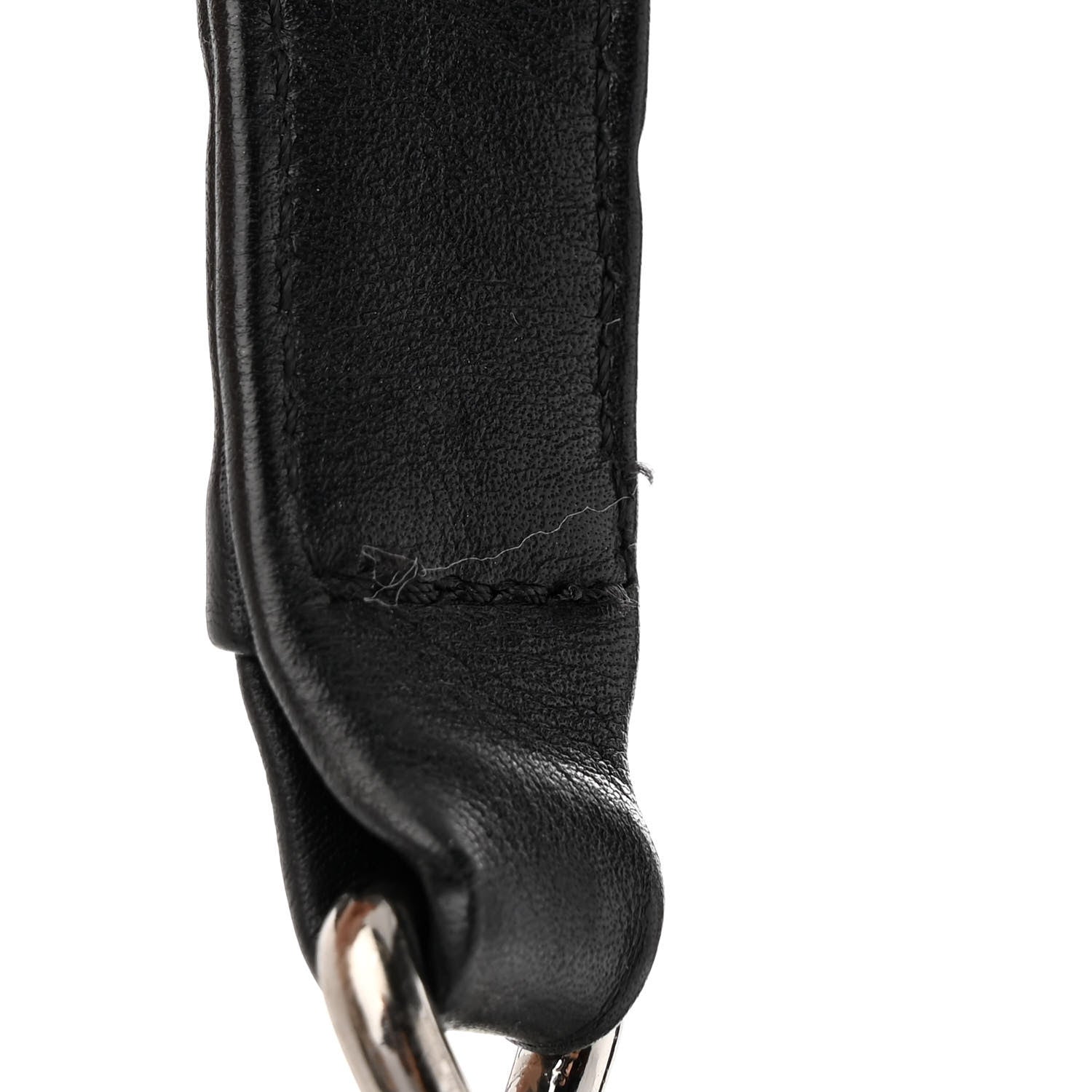 Chanel Calfskin Chevron Quilted Medium Chain Boy Flap Black 13 of 13