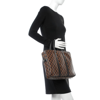 Louis Vuitton Damier Ebene Porte-Documents Voyage PM 2 of 7