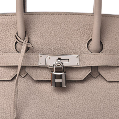 Hermes Togo Birkin 35 Gris Tourterelle 10 of 11