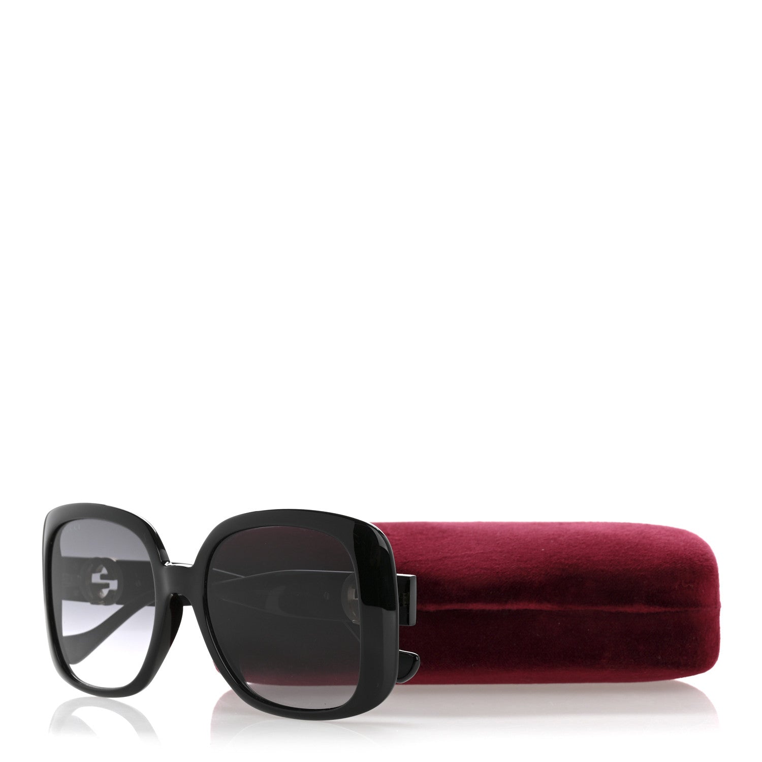 Gucci Acetate Square Frame GG1029SA Sunglasses Black 8 of 8