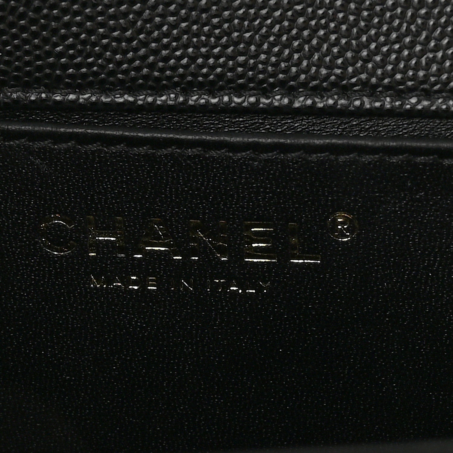 Chanel Caviar Quilted Medium Boy Flap Black 6 of 10