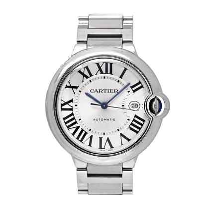 Cartier Stainless Steel 42mm Ballon Bleu De Cartier Automatic Watch 1 of 4